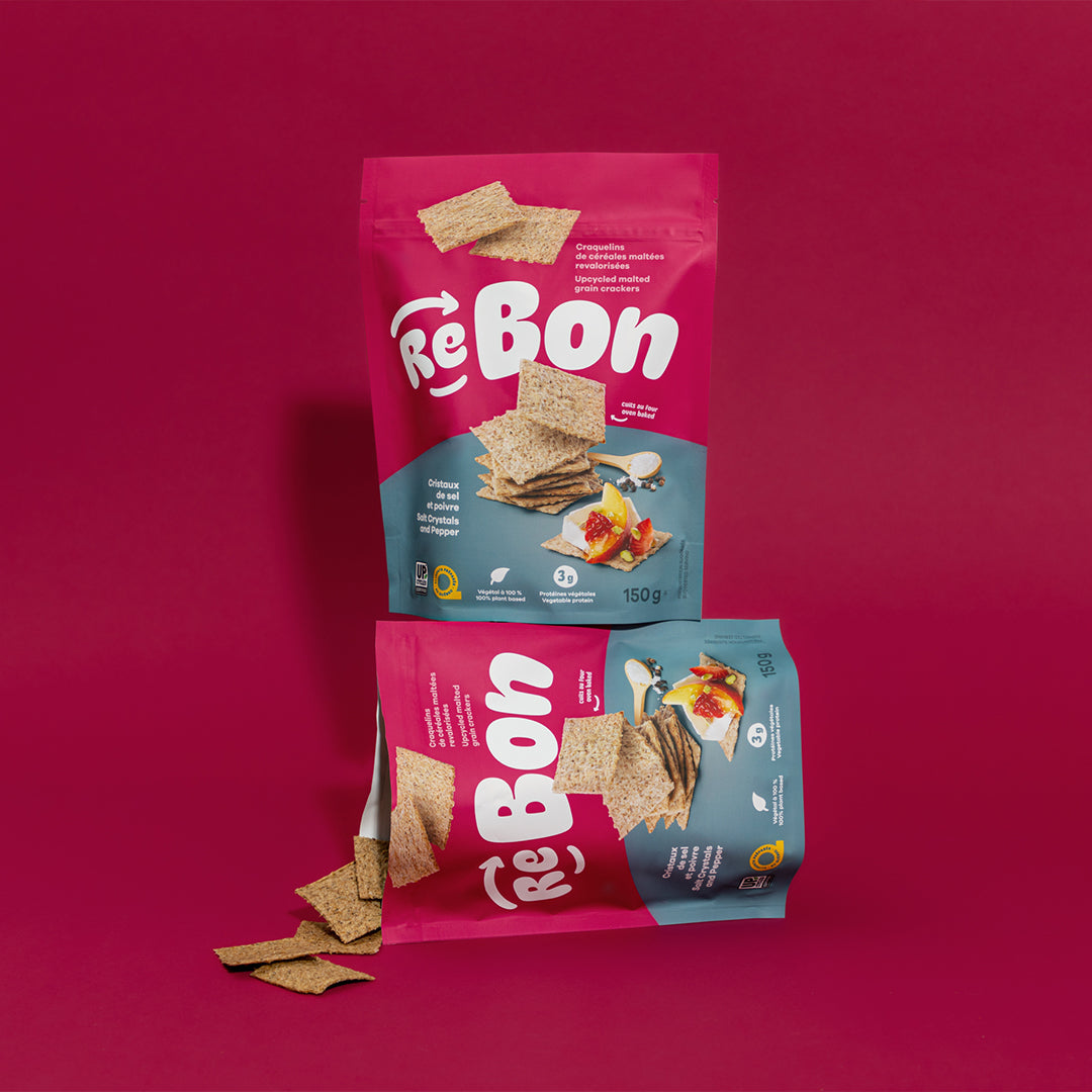 Craquelins Cristaux de Sel et Poivre Rebon Boîte de 8 unités