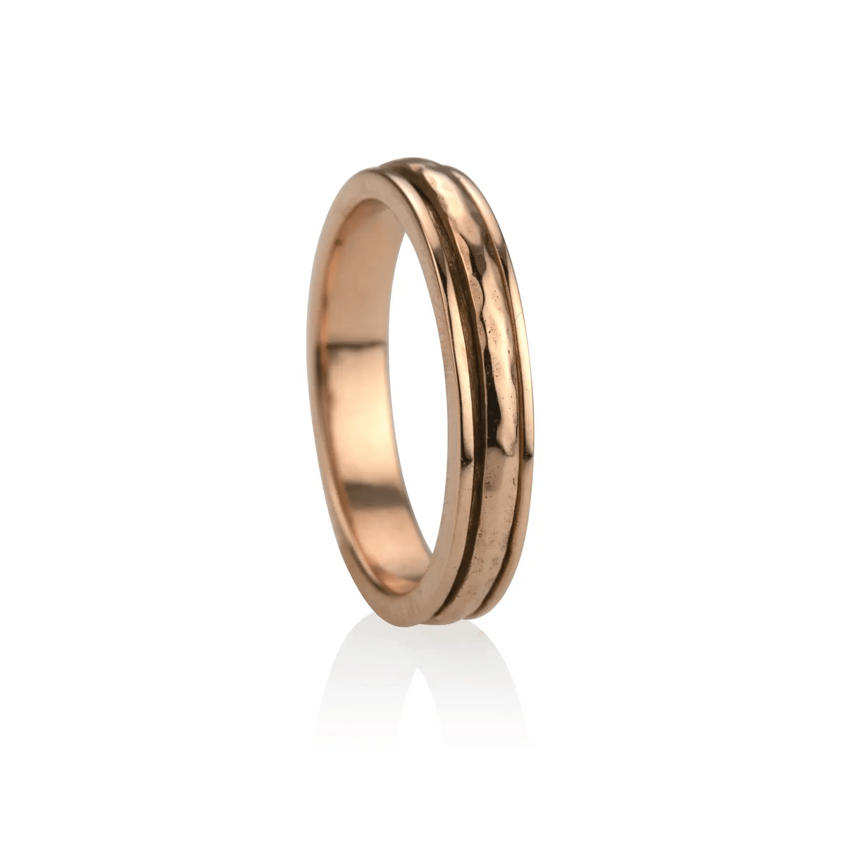 Bague de méditation Prana – MeditationRings – vermeil or rose