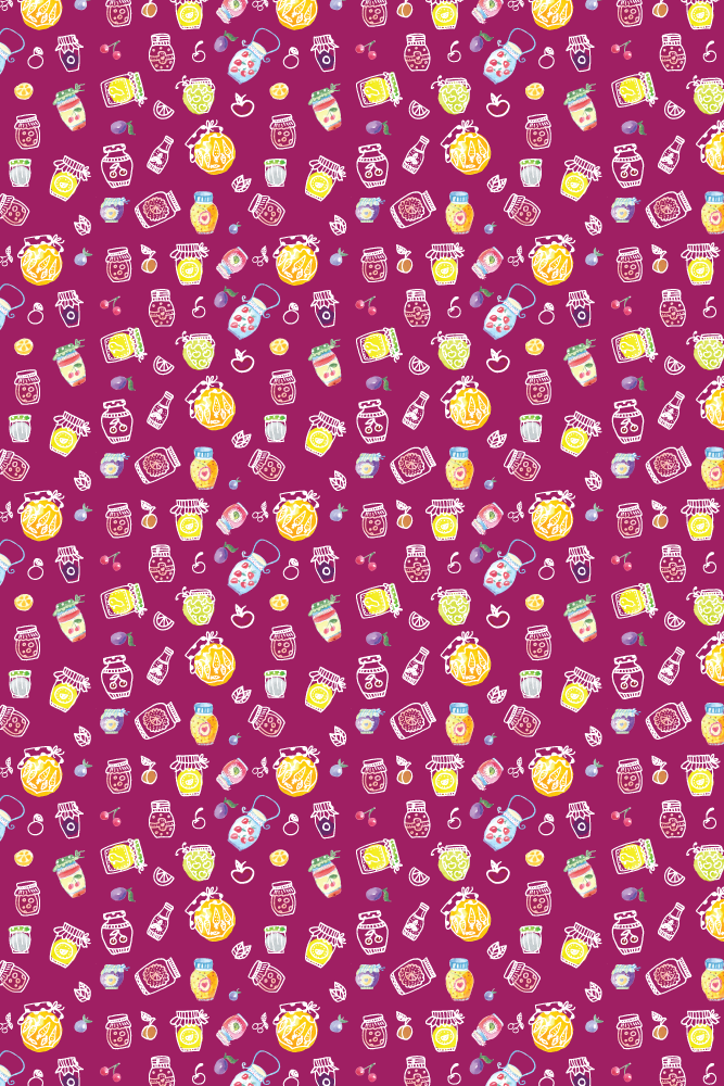 Serviette à vaisselle fuchsia dos