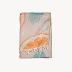Serviette – Oranges et feuilles – Pokoloko