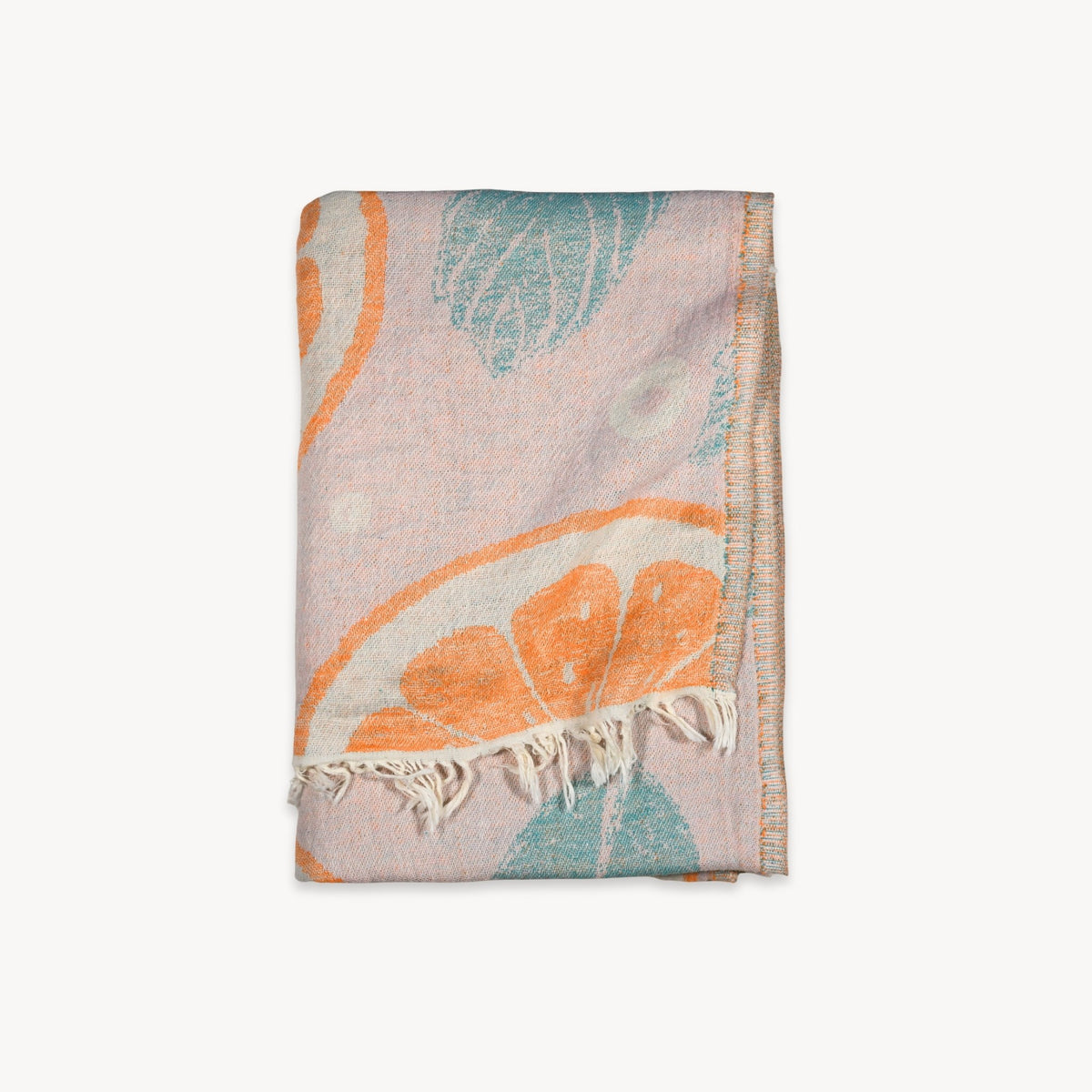 Serviette – Oranges et feuilles – Pokoloko