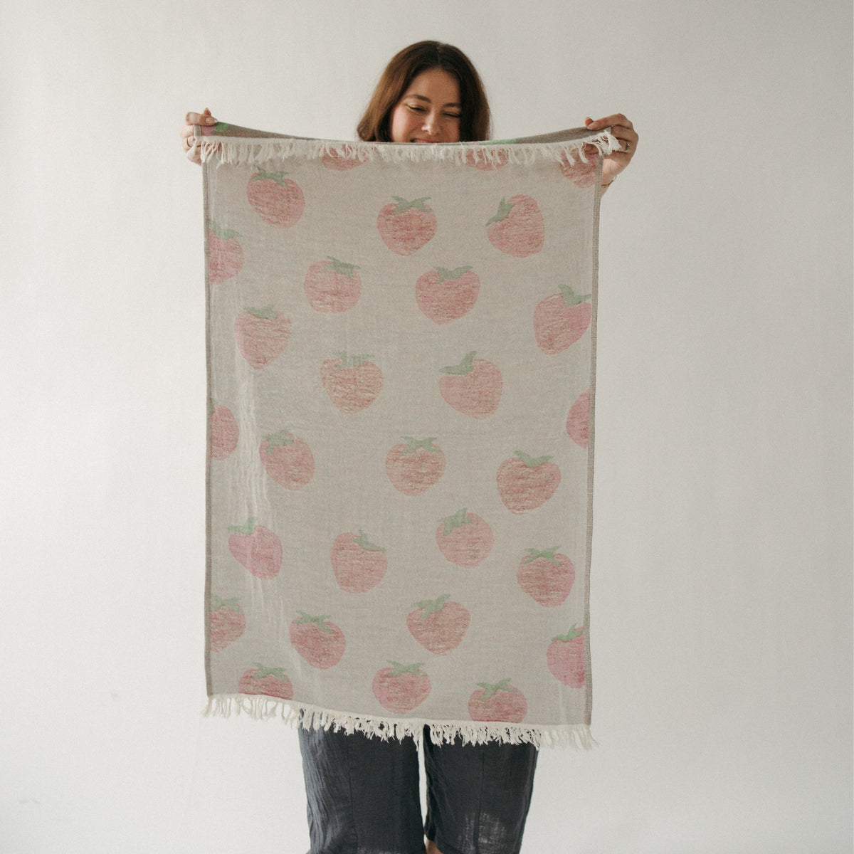 Serviette à mains – Fraises – Pokoloko