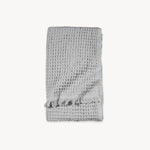Serviette French Waffle – Gris soie – Pokoloko