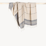 Serviette Element en coton et lin – Bluebell – Pokoloko