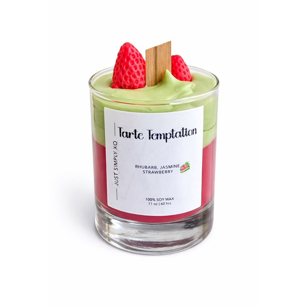 Bougie parfumée Tarte Temptation soja | JSX-CND-037