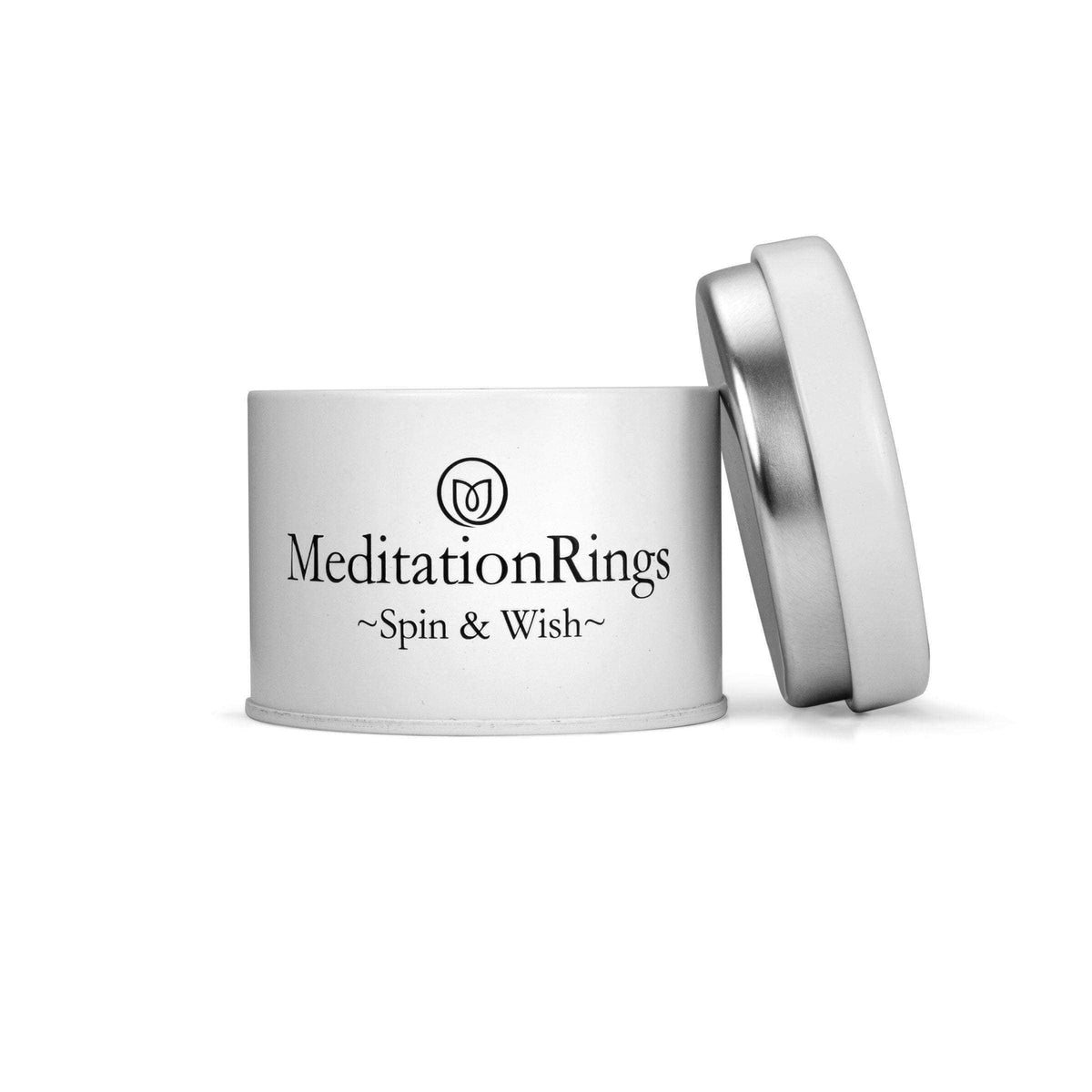 Boîte métallique pour bague MeditationRings – boîte et couvercle