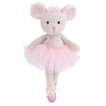 Antonia grise – Souris ballerine en peluche de Bukowski Bears