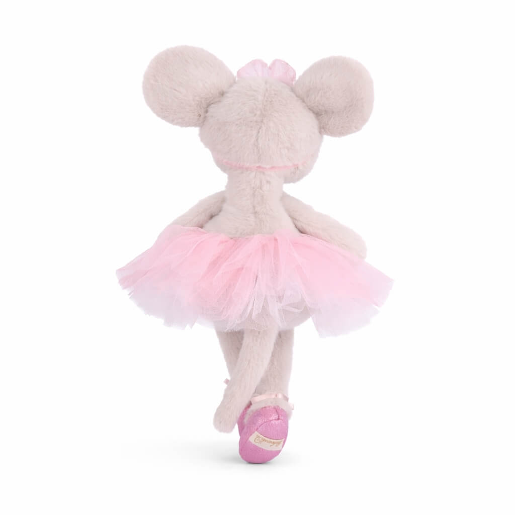Antonia grise – Souris ballerine en peluche de Bukowski Bears