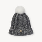 Tuque Luxe à pompon en alpaga – Pierre – Pokoloko