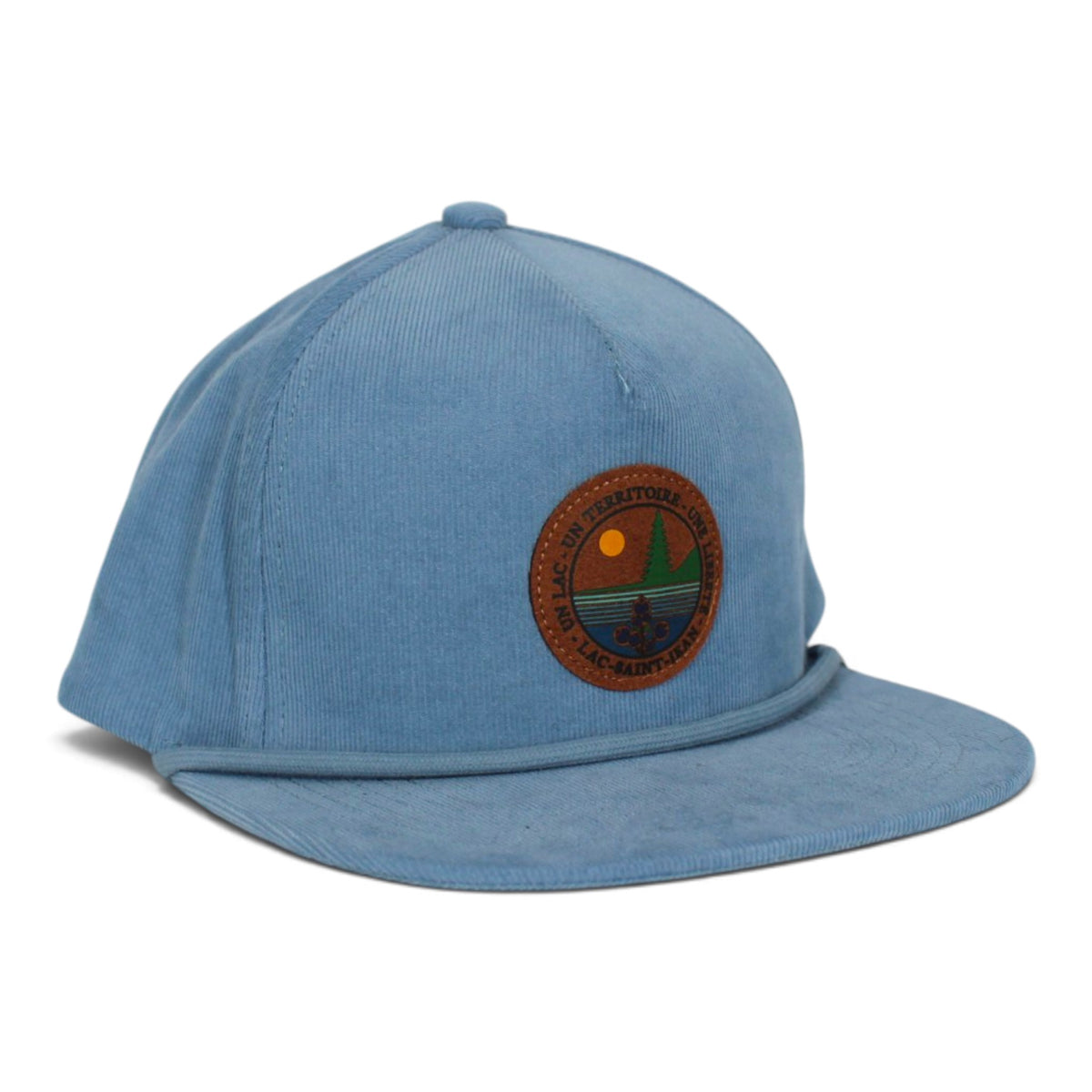 Casquette en velours côtelé « Un territoire » – photo du produit 1