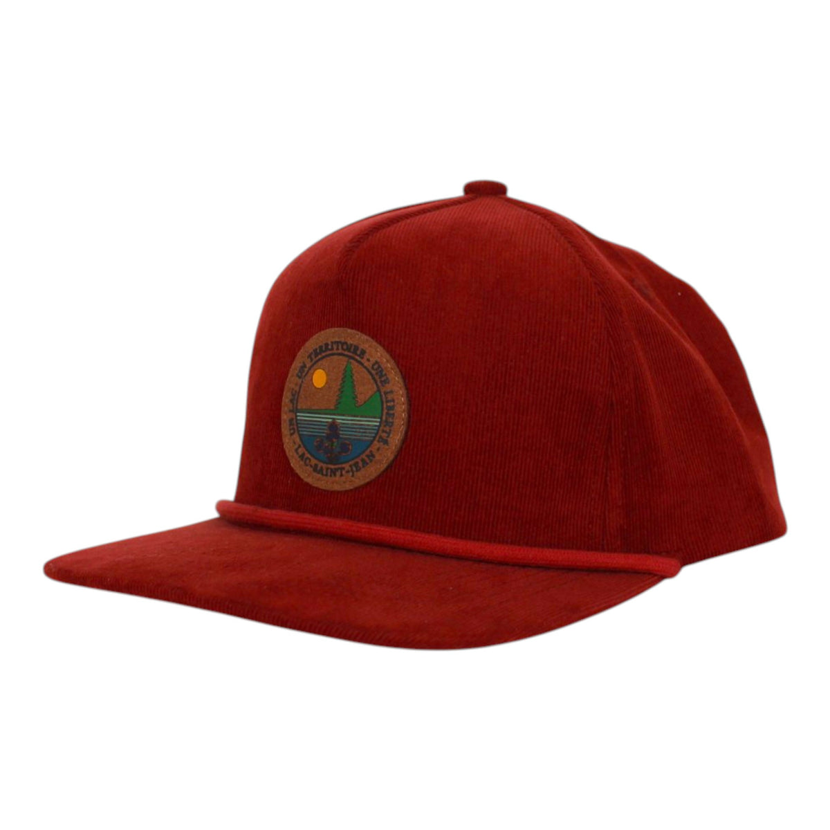 Casquette en velours côtelé « Un territoire » – photo du produit 2