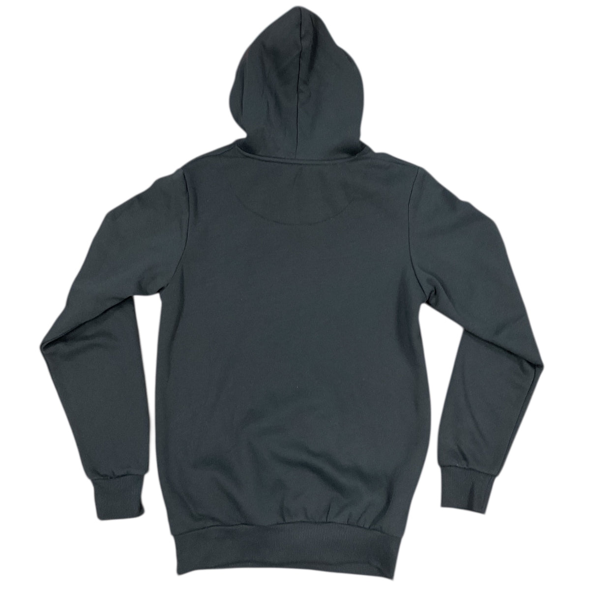 Coton ouaté à capuchon Bleuet Power – marine vue de dos