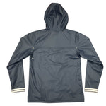 Imperméable unisexe Arseno – imperméable Bleu Navy vue de dos