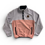 Micro-polar rétro unisexe – polar Retro Mauve Lilas et Rose