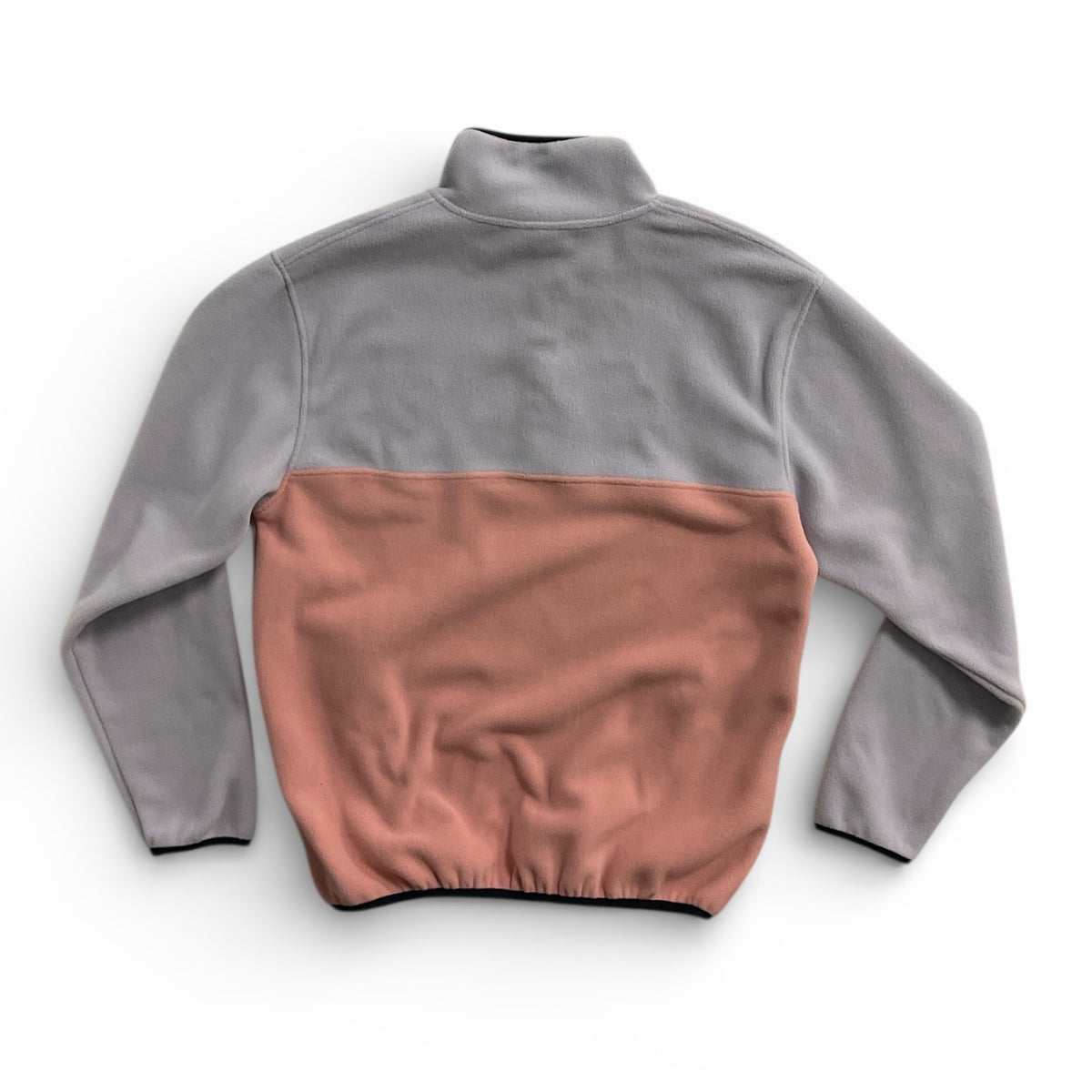 Micro-polar rétro unisexe – polar Retro Mauve Lilas et Rose vue de dos