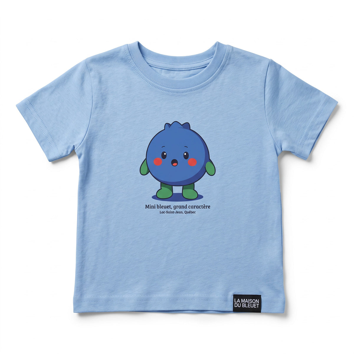 T-shirt enfant Mini Bleuet – photo du produit 1