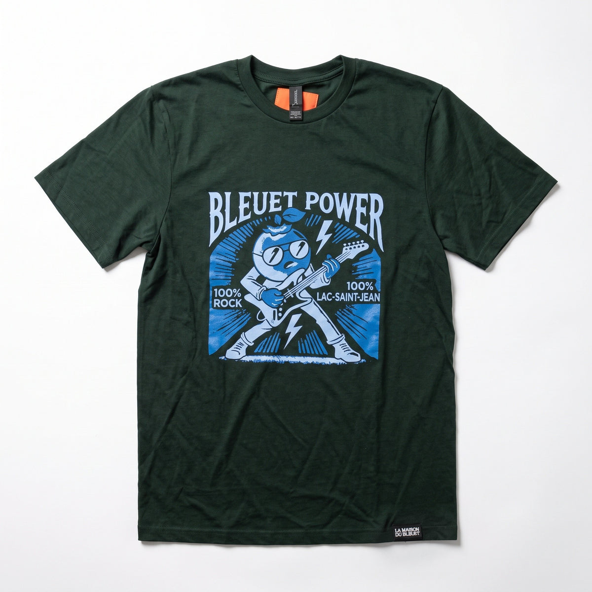 T-shirt unisexe Bleuet Power – photo du produit 18
