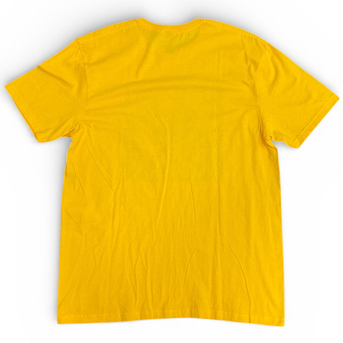 T-shirt unisexe Bleuet Power – jaune Or vue de dos