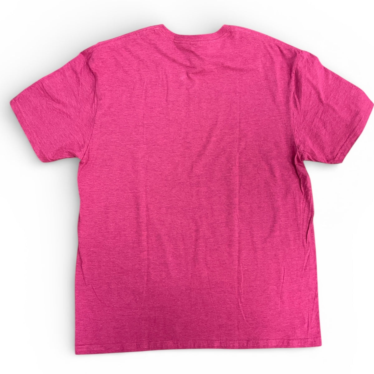 T-shirt unisexe Bleuet Power – rose Heliconia vue de dos