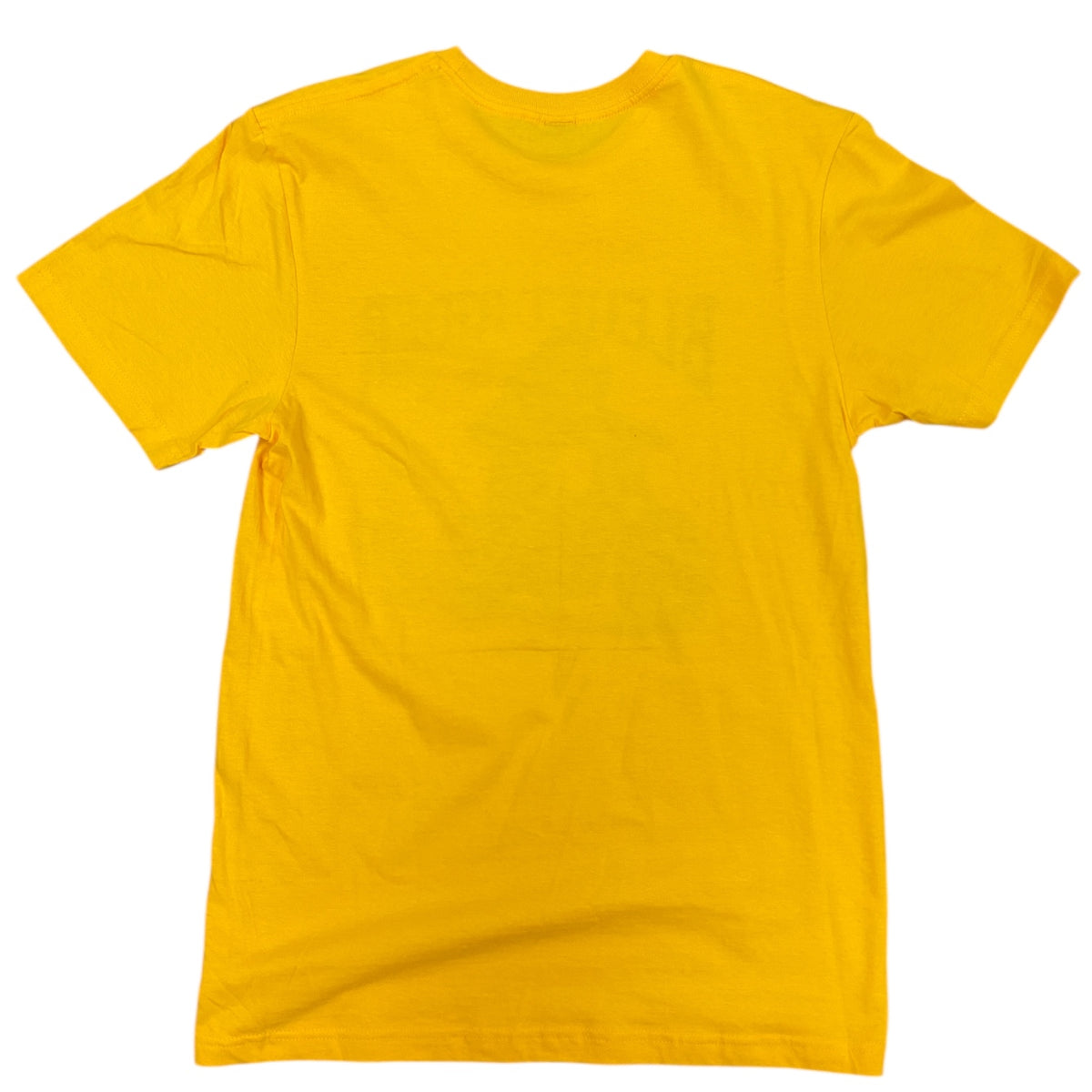 T-shirt unisexe Bleuet Rider – jaune Or vue de dos