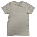 T-shirt unisexe Bleuet sauvage cowboy – gris Charbon vue de dos