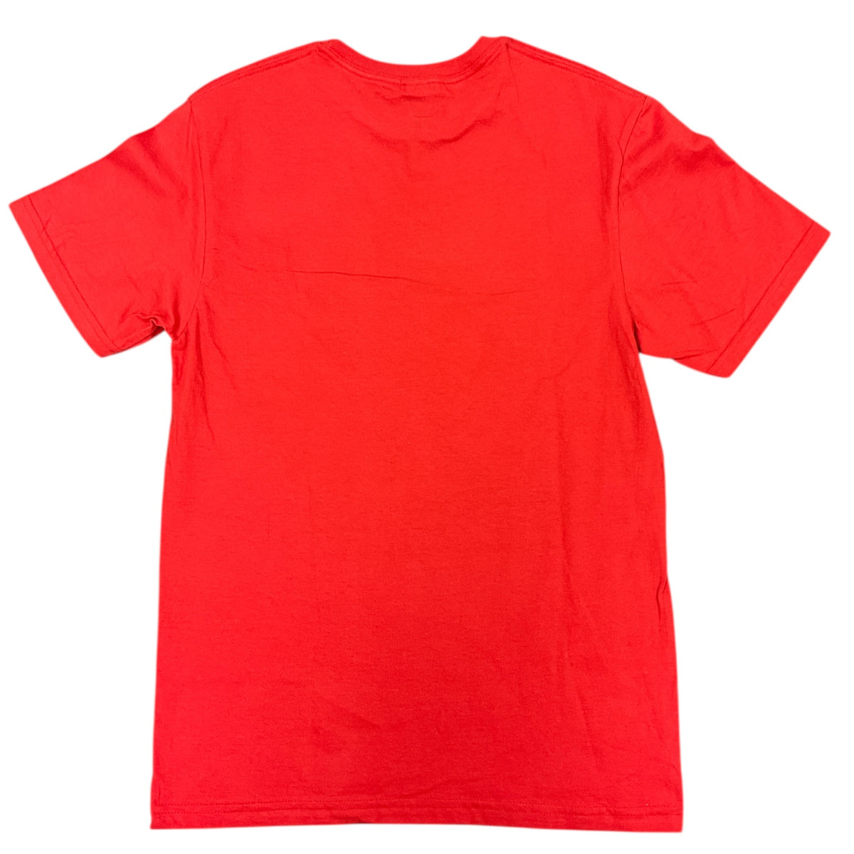 T-shirt unisexe Bleuet sauvage cowboy – rouge vue de dos