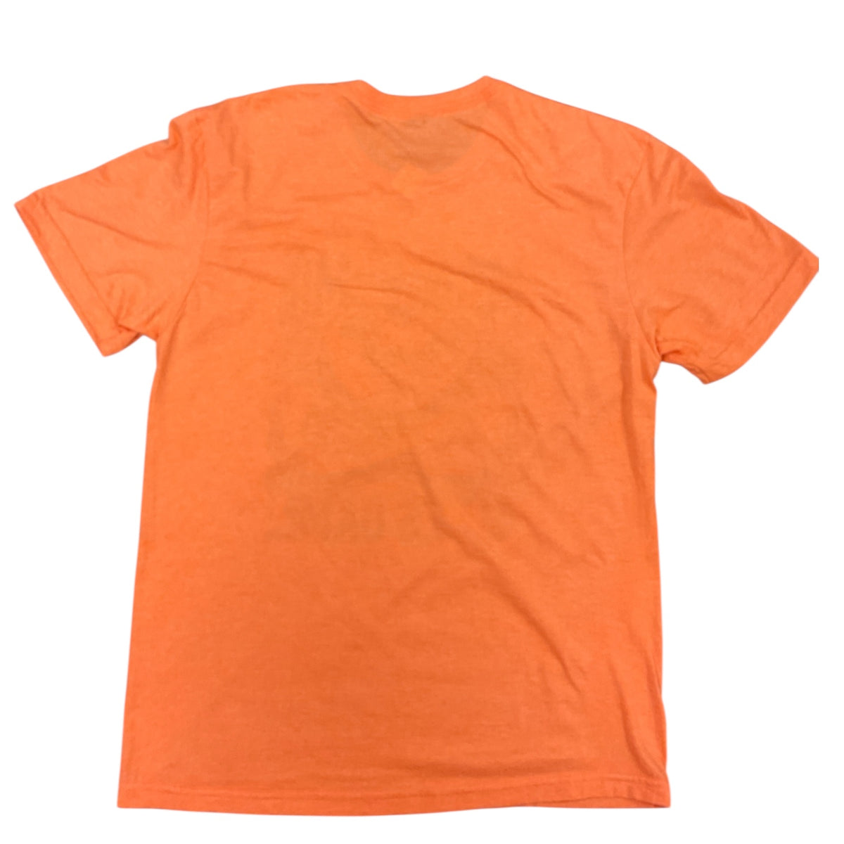 T-shirt unisexe « Mange-moi si t’es game » – orange vue de dos