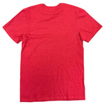 T-shirt unisexe « Mange-moi si t’es game » – rouge Cerise vue de dos