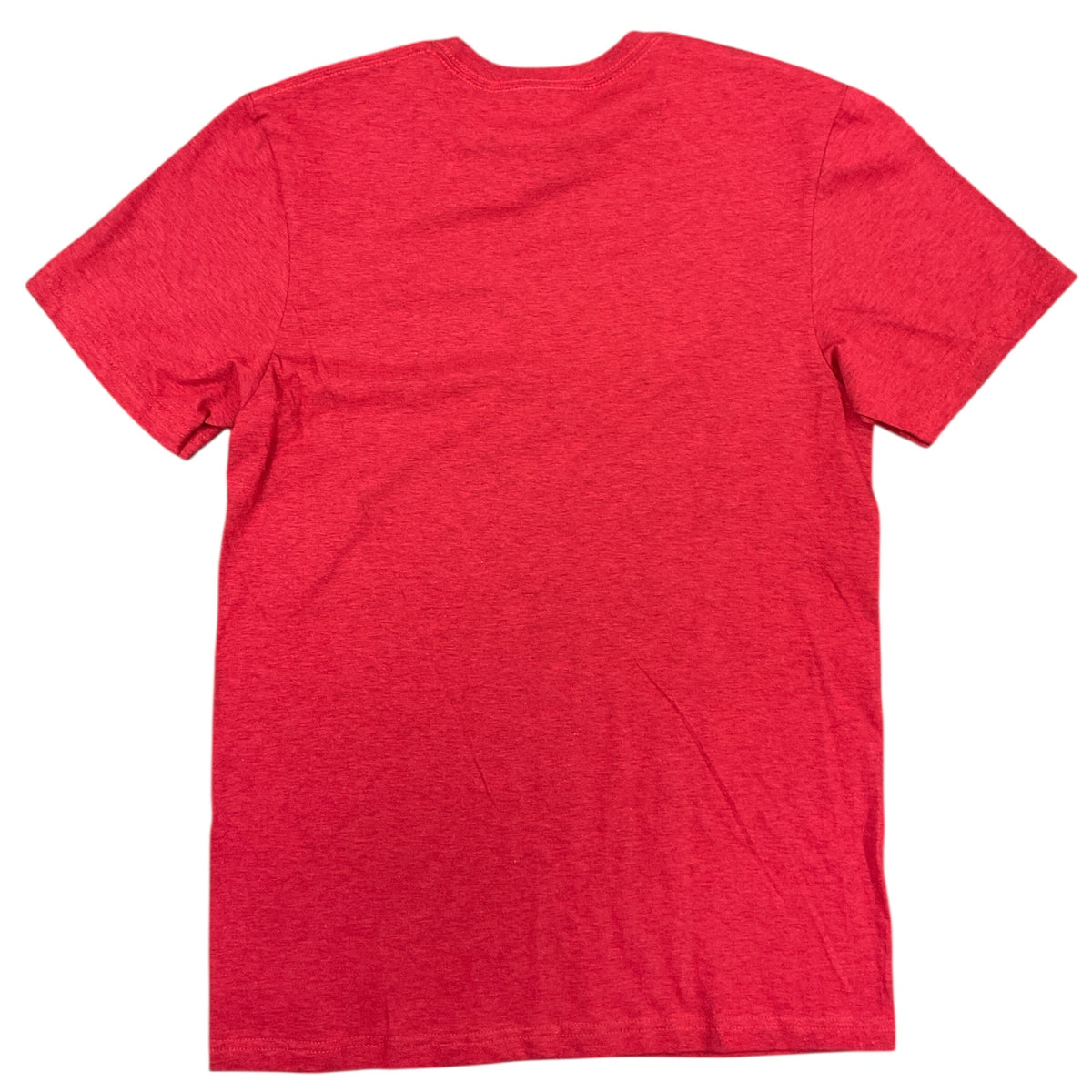 T-shirt unisexe « Mange-moi si t’es game » – rouge Cerise vue de dos