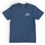 T-shirt unisexe – bleu marine avec broderie