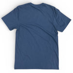 T-shirt unisexe – bleu marine vue de dos