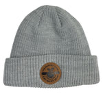 Tuque côtelée La Maison du Bleuet – gris