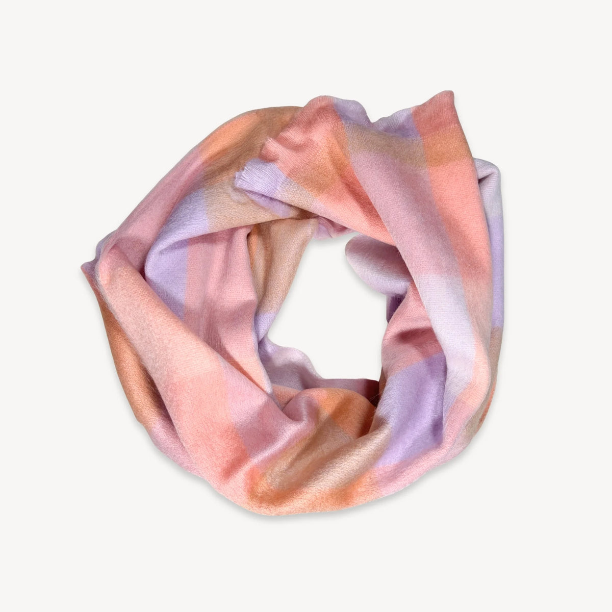 Écharpe Rose Haze en mélange d’alpaga