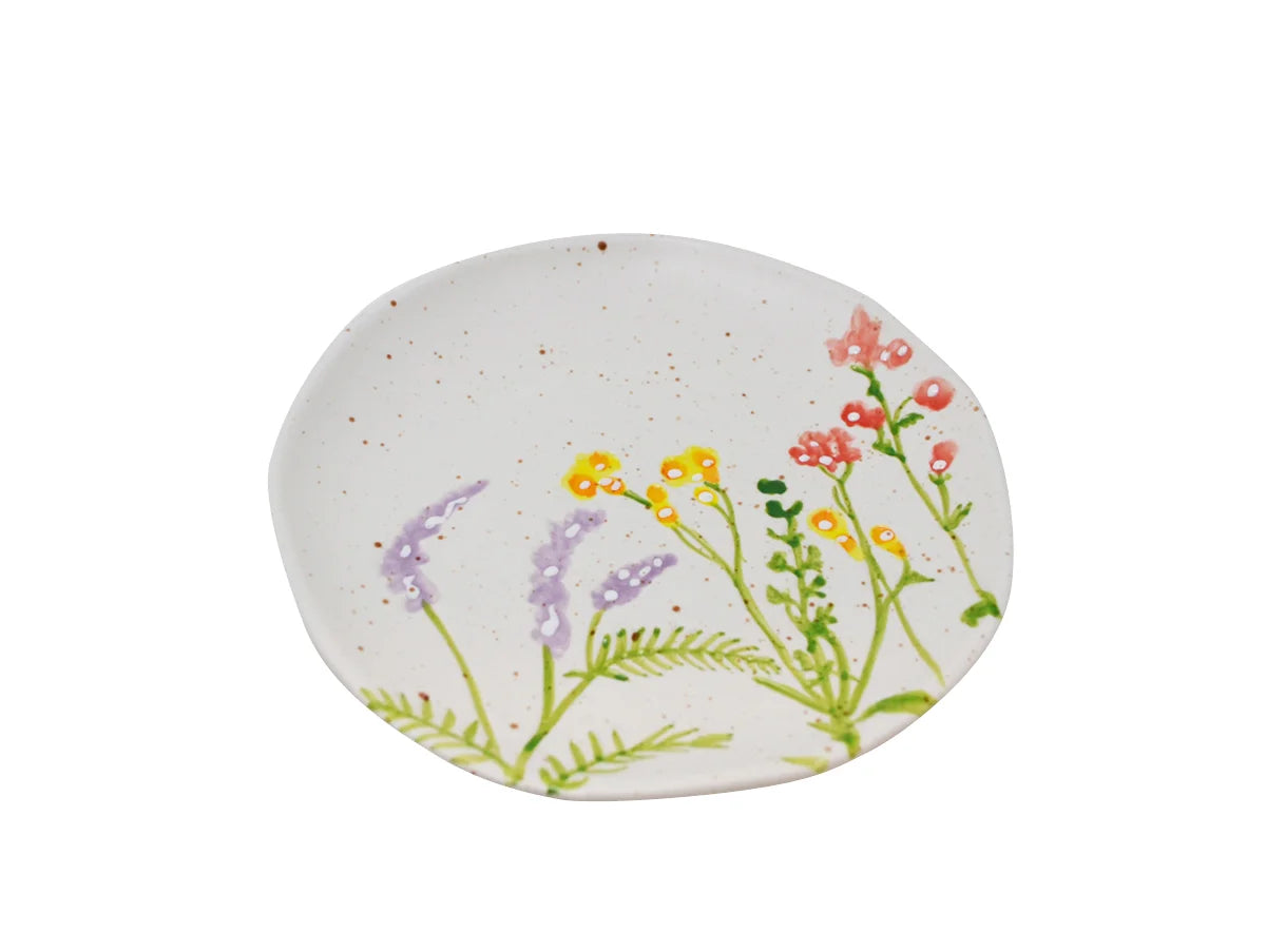 Assiette Prairie en grès
