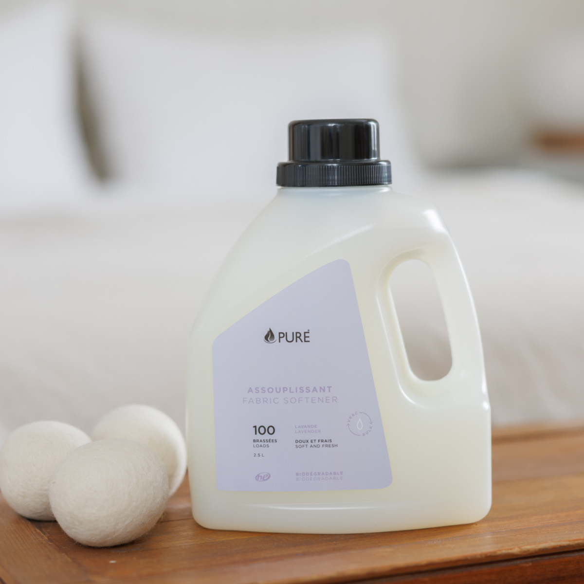 Assouplissant Pure – Lavande – 2,5 L — présentation du produit