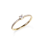 Bague Amour éternel de Mia, fini doré