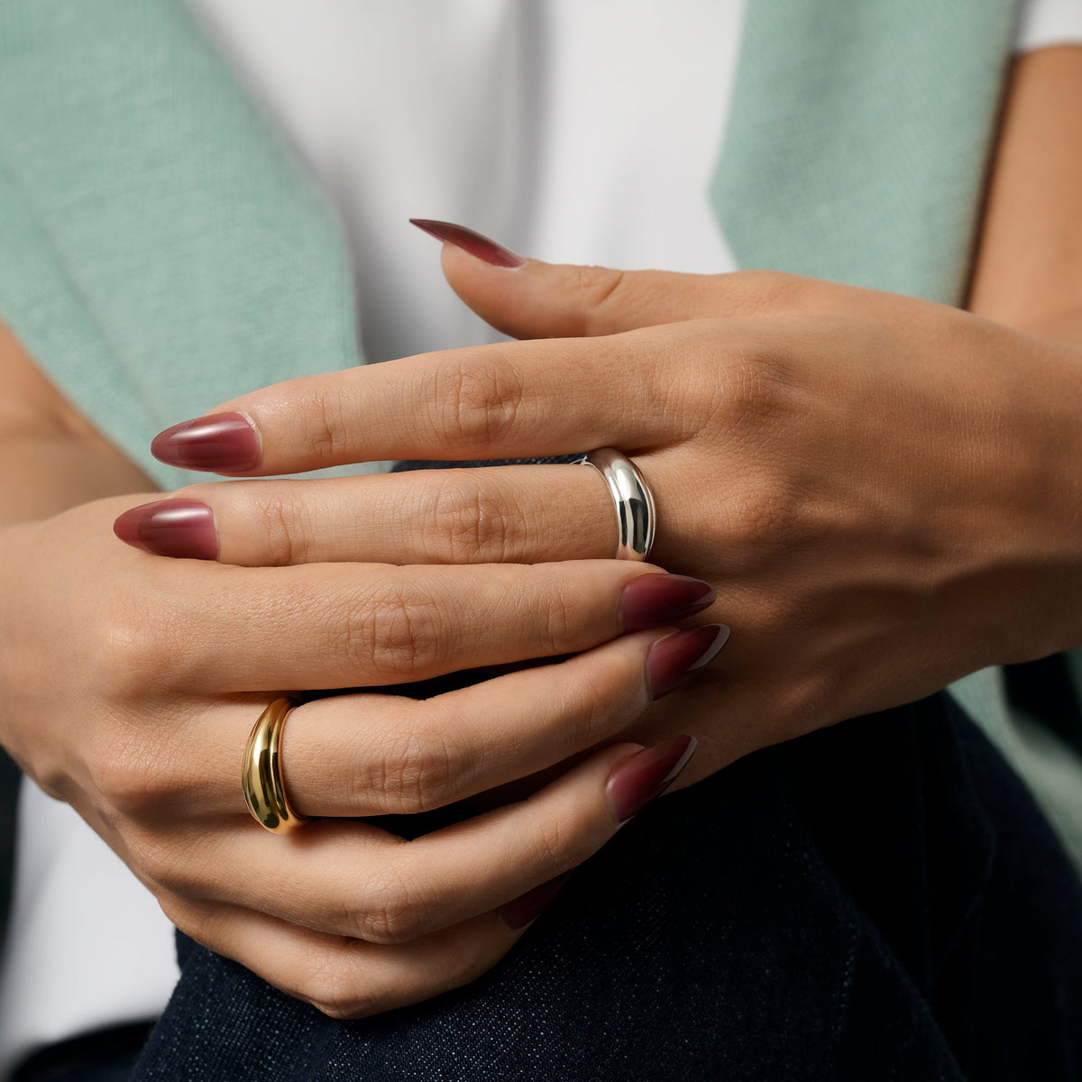 Bague Delphine – argenté de Mia