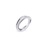 Bague Mika de Mia, fini argenté