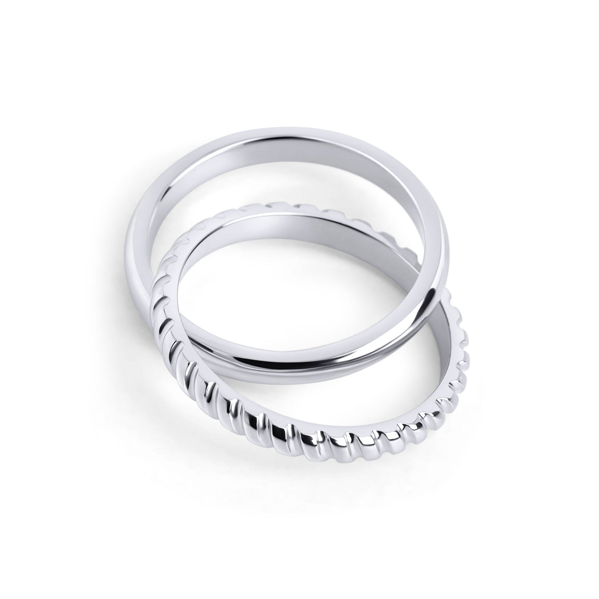 Bague Mika de Mia, fini argenté