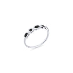 Bague Rebecca de Mia, fini argenté
