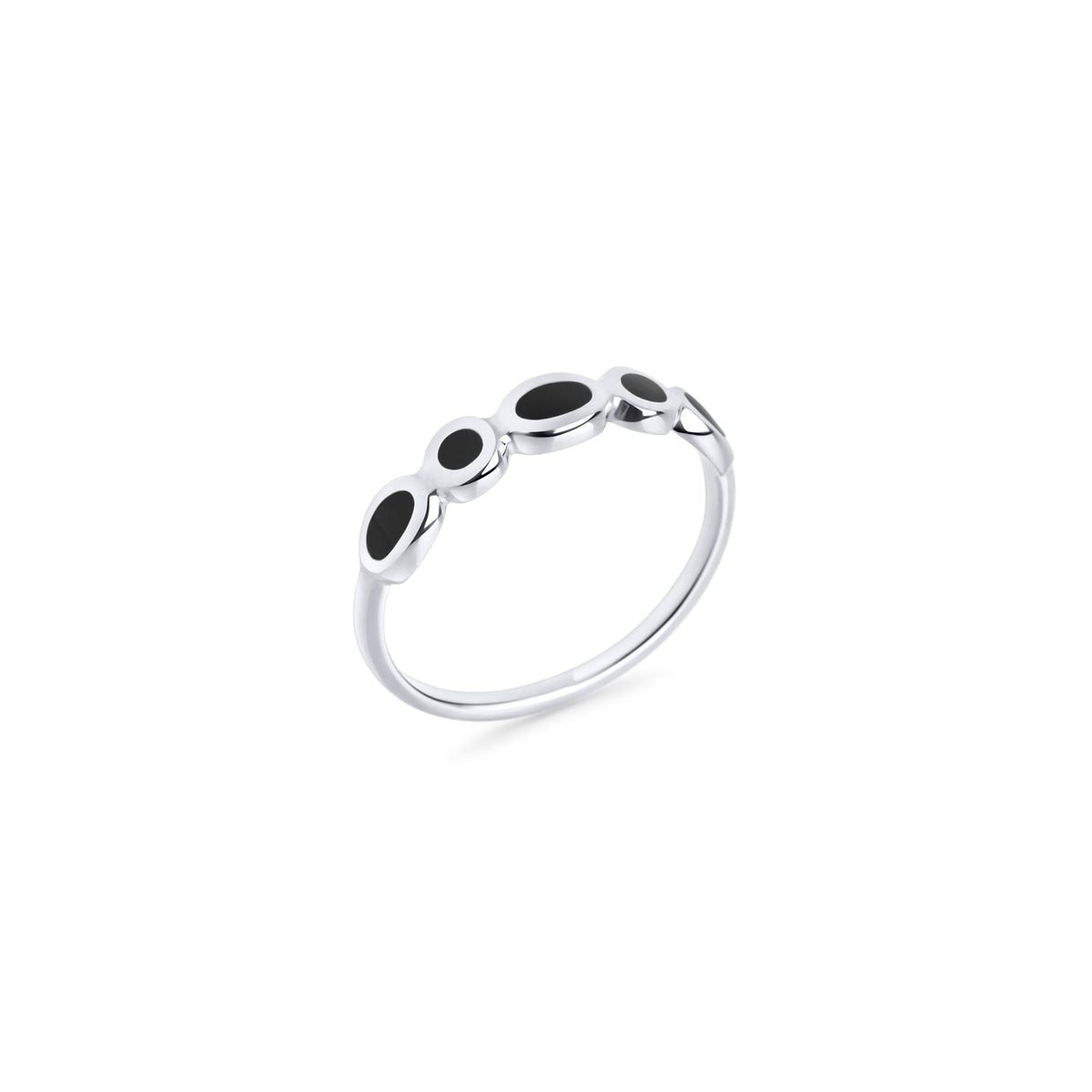 Bague Rebecca de Mia, fini argenté