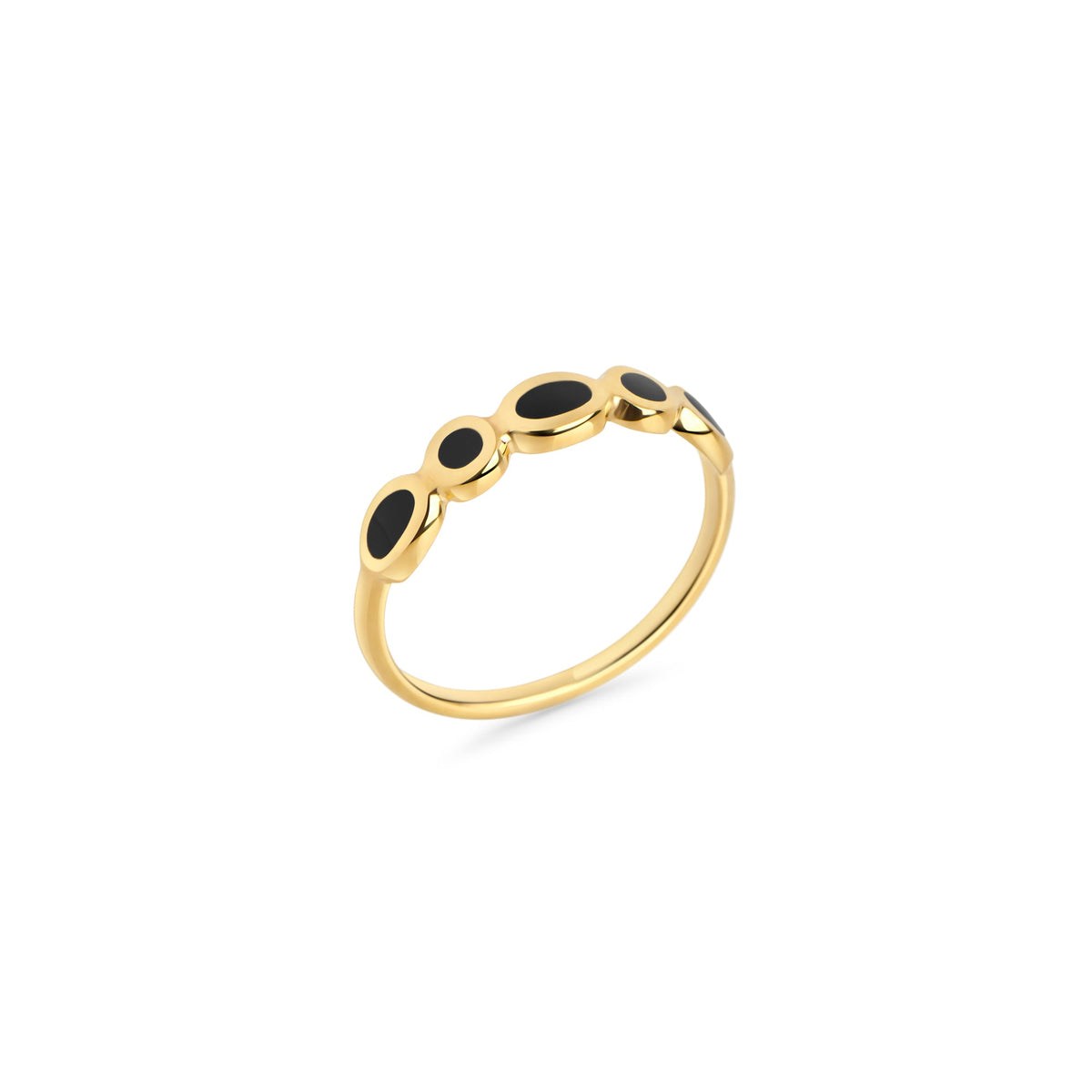 Bague Rebecca de Mia, fini doré