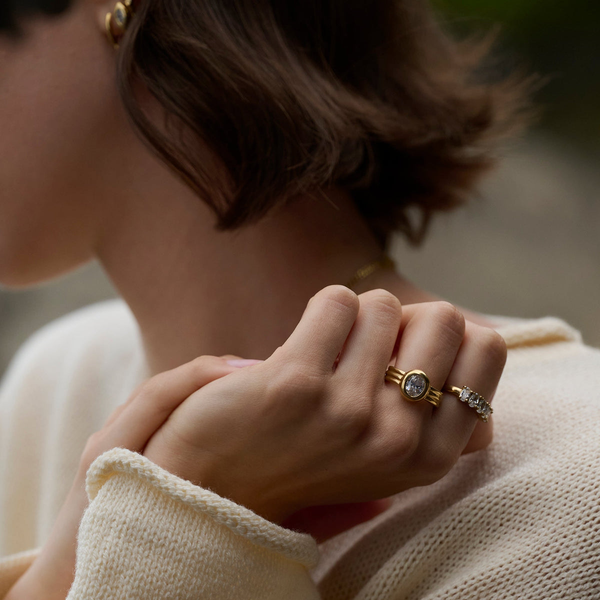 Bague Windsor II – argenté de Mia