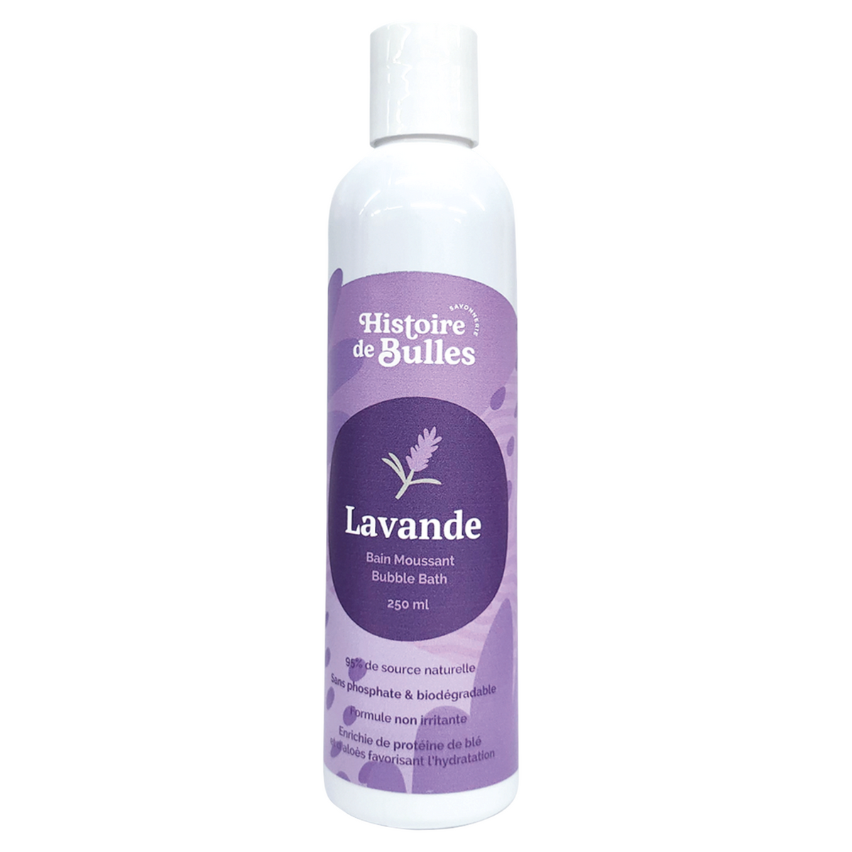 Bain moussant – Lavande Histoire de bulles, présentation du produit