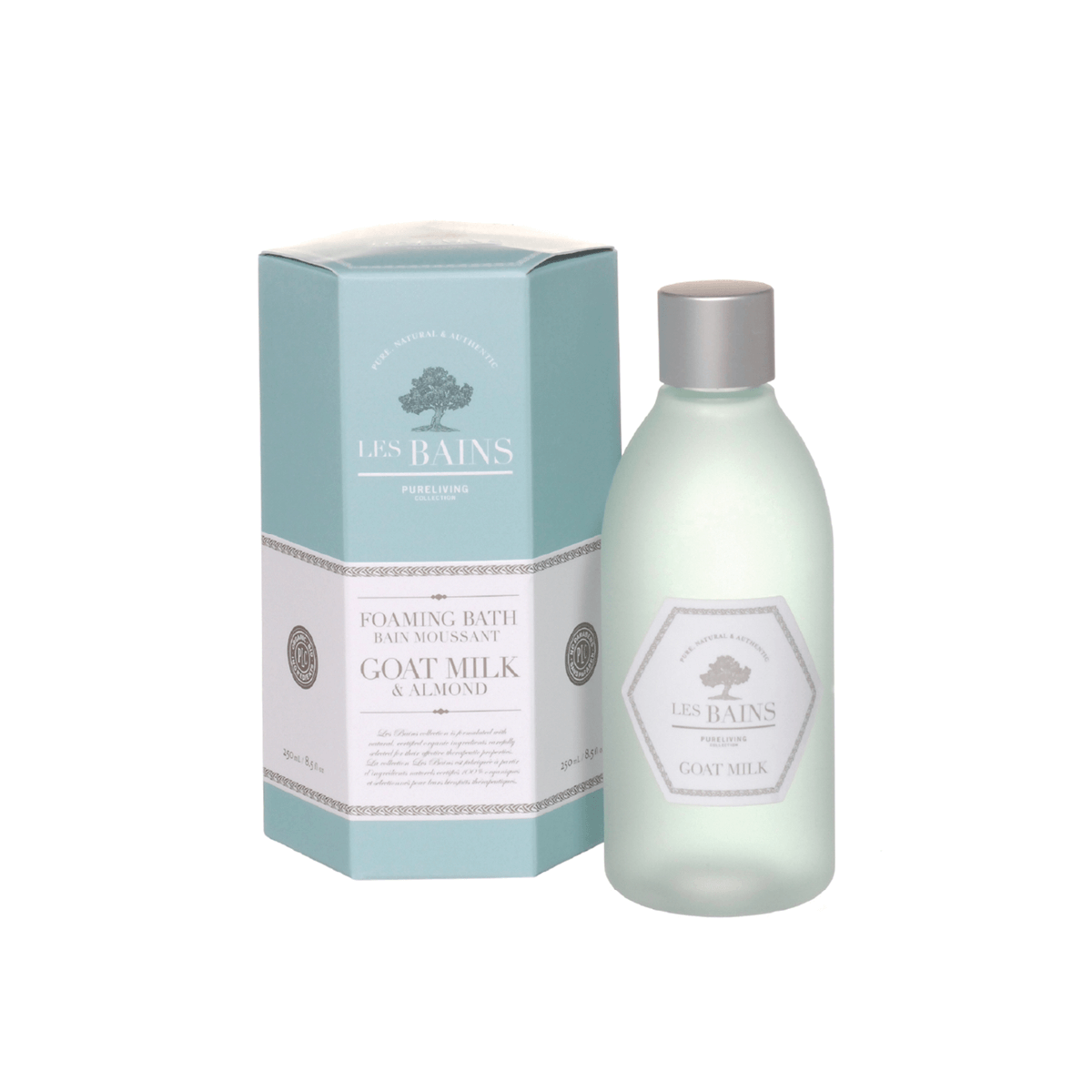 Bain moussant Les Bains – Lait de chèvre et amande – 300 ml