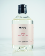 Bain moussant Pure – Fleur d’amandier – 500 ml — présentation du produit