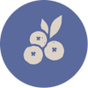 Icône de bleuets – Bijoux Maison Taïga