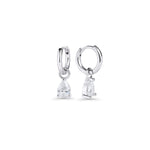 Boucles d’oreilles dormeuses Cosette – argenté de Mia