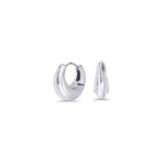 Boucles d’oreilles dormeuses Delphine – argenté de Mia