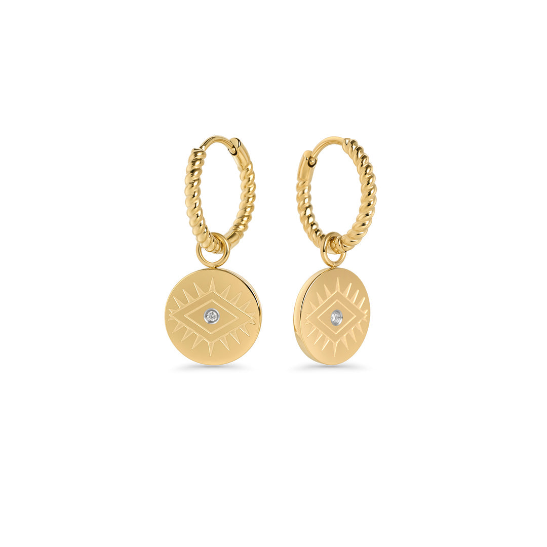 Boucles d’oreilles dormeuses Iris de Mia